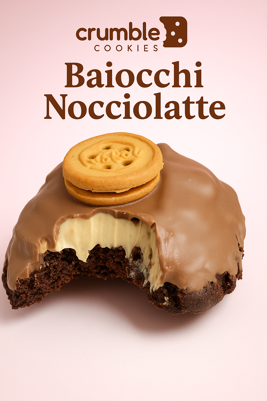 Crumble cookies Baiocchi nocciolatte