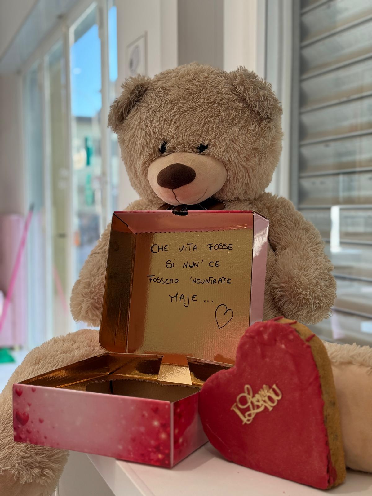 Cuore Red Cookies ripieno di Nutella