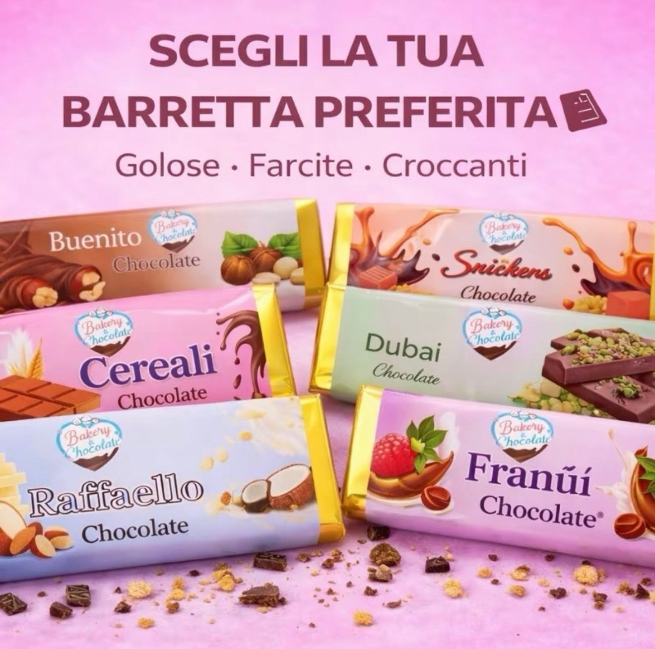 Barretta di cioccolato puro da 100g